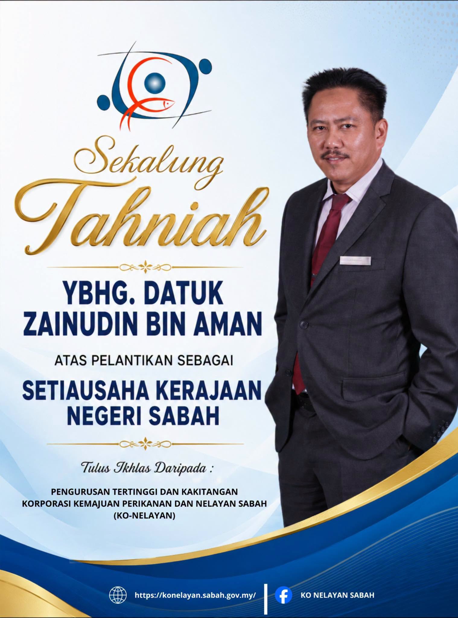 Kunjungan Setiausaha Kerajaan Negeri Sabah