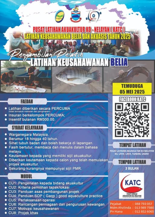 Pengambilan Pelatih Latihan Keusahawanan Belia 2025
