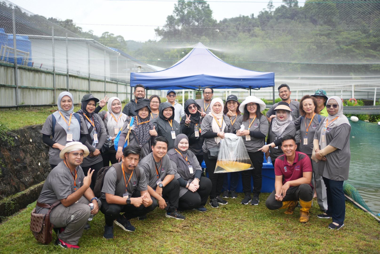 Program Lawatan Sambil Belajar ke Projek Ikan Hiasan Sabah (PIHS)