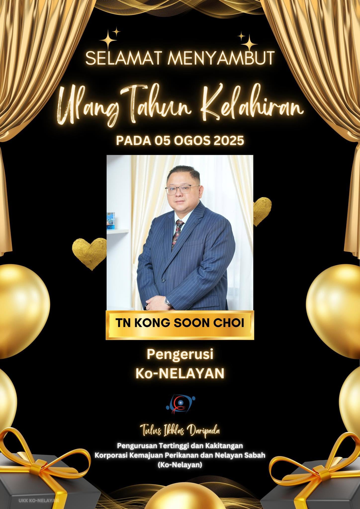 Selamat Ulangtahun Pengerusi Ko-Nelayan