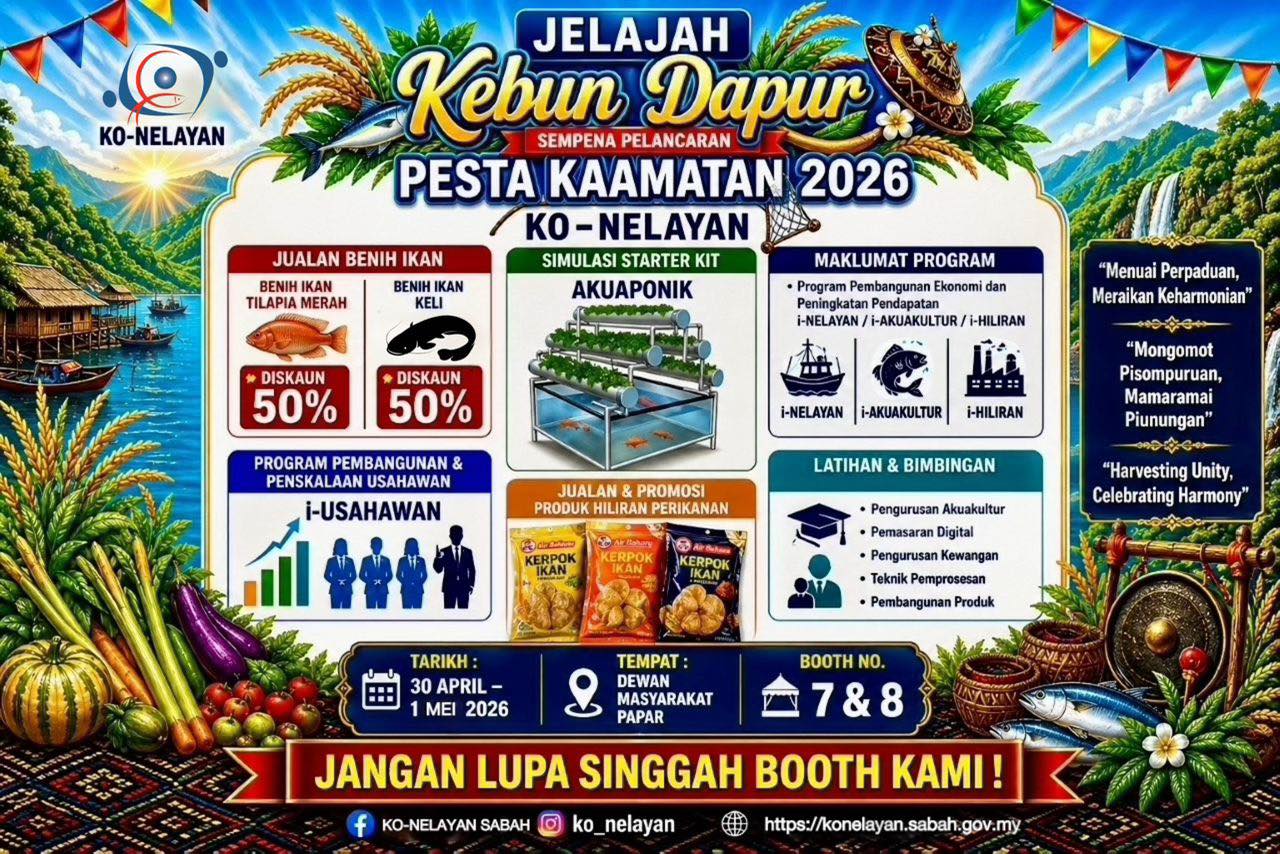 Jelajah Kebun Dapur Pesta Kaamatan 2026