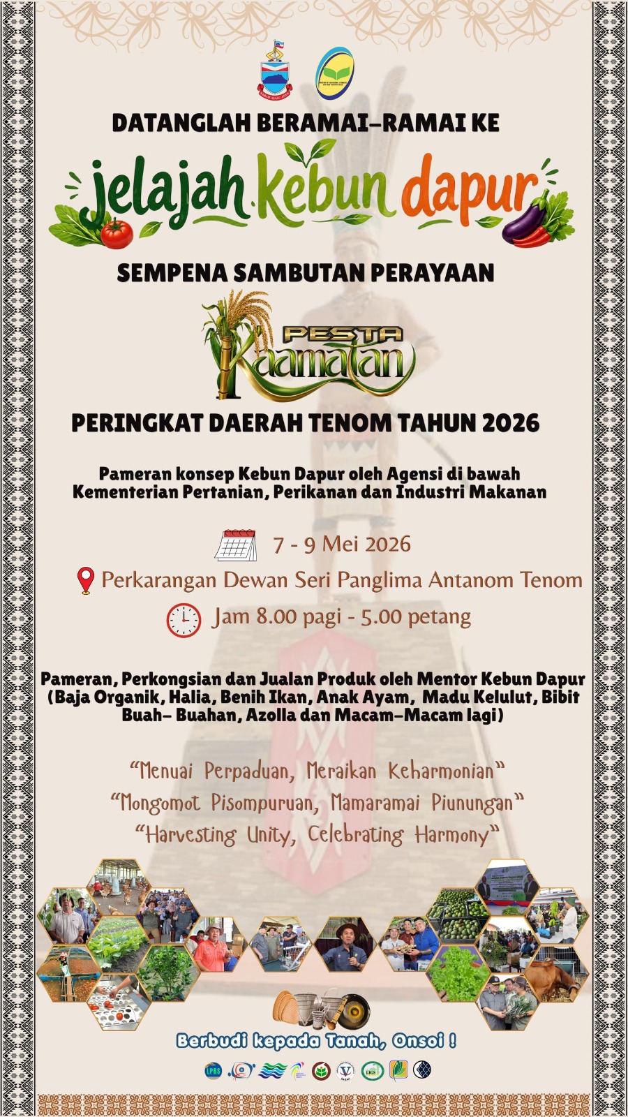 Jelajah Kebun Dapur Tenom