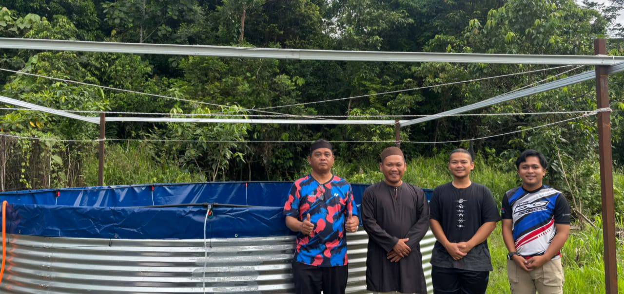 Lawatan pemantauan pengusaha Program Pembangunan Usahawan Ternakan Ikan Air Tawar-1