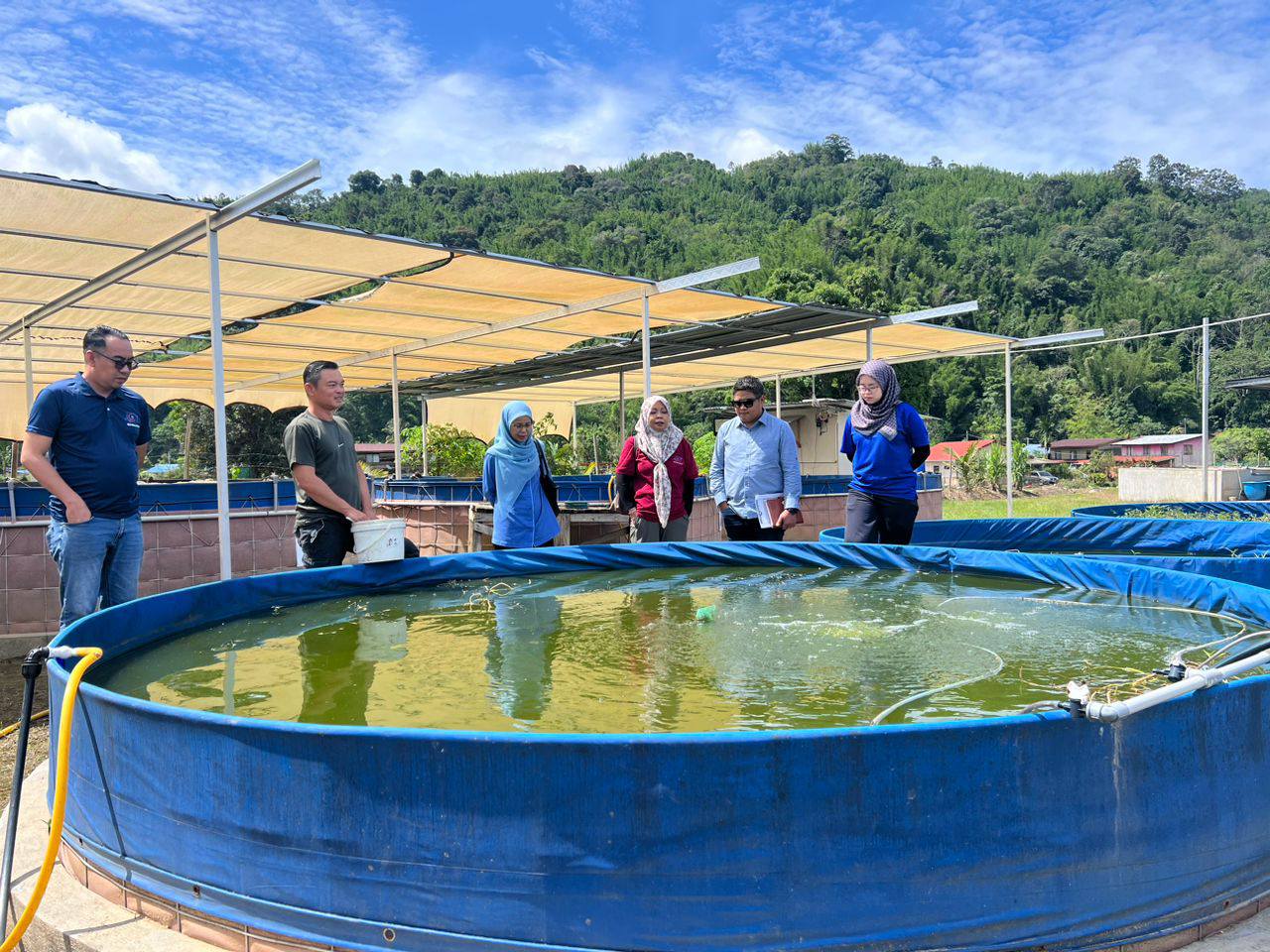 Lawatan Ke Premis Projek Penternakan Ikan Air Tawar-1