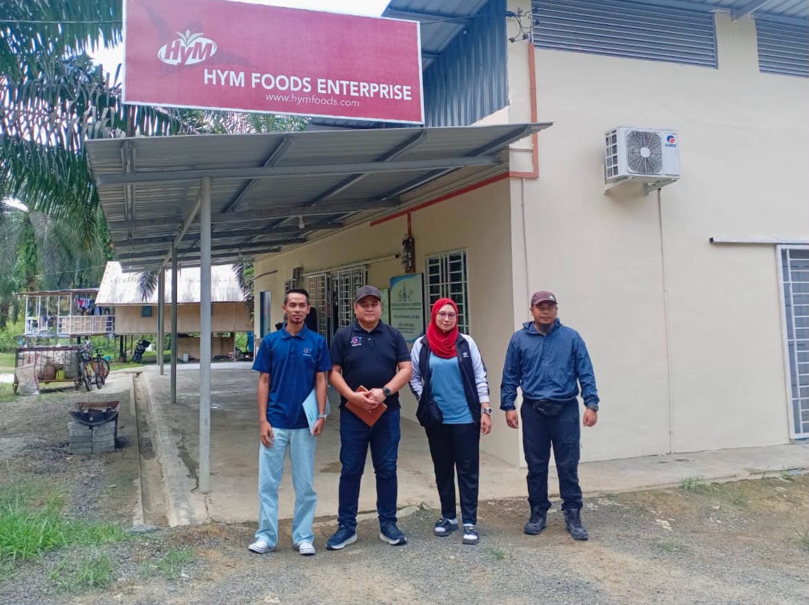 Pemeriksaan Kerja Siap Menaik Taraf Premis Usahawan Bimbingan Ko-Nelayan di Lahad Datu
